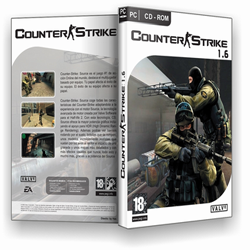 Counter Strike 1.6 download logo.